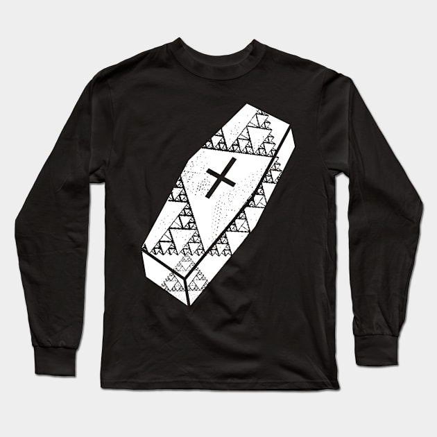 Fractal Death - Front Long Sleeve T-Shirt by Aoristic